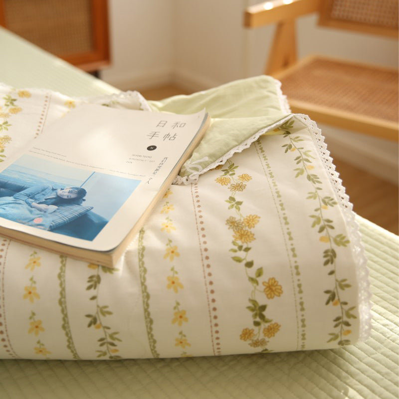 10design summer floral quilt