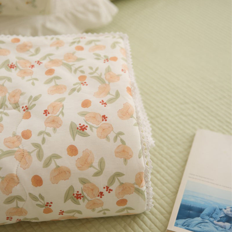 10design summer floral quilt