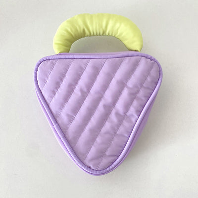 pop color triangle pouch