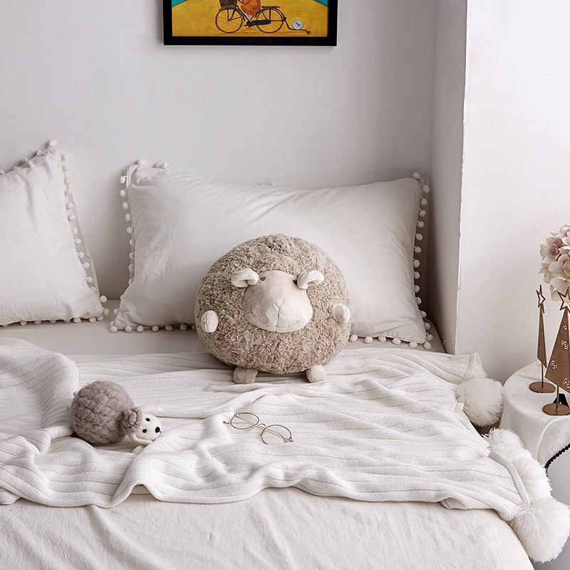 【大人気】3color round sheep