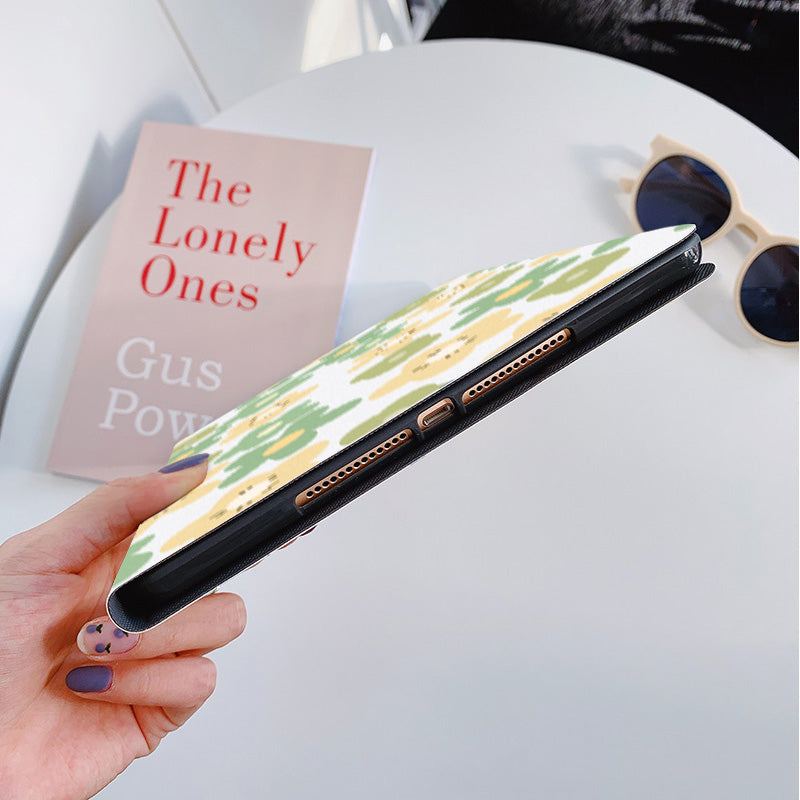 2design floral flower iPad case