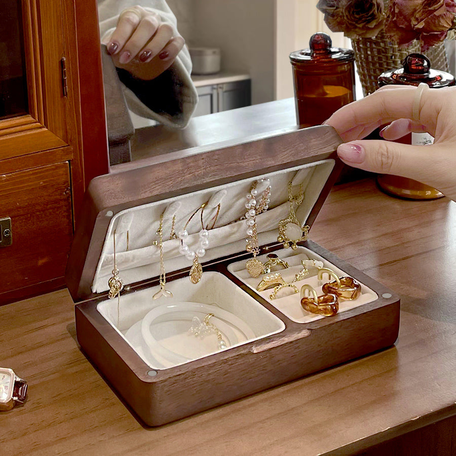 3design wood jewelry case