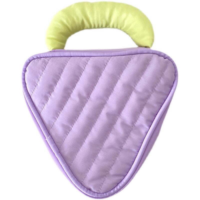 pop color triangle pouch