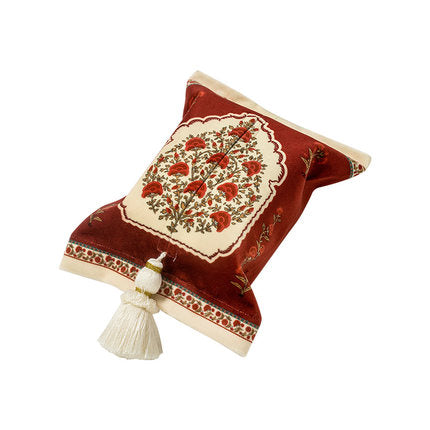 2design polka retro flower tissue case