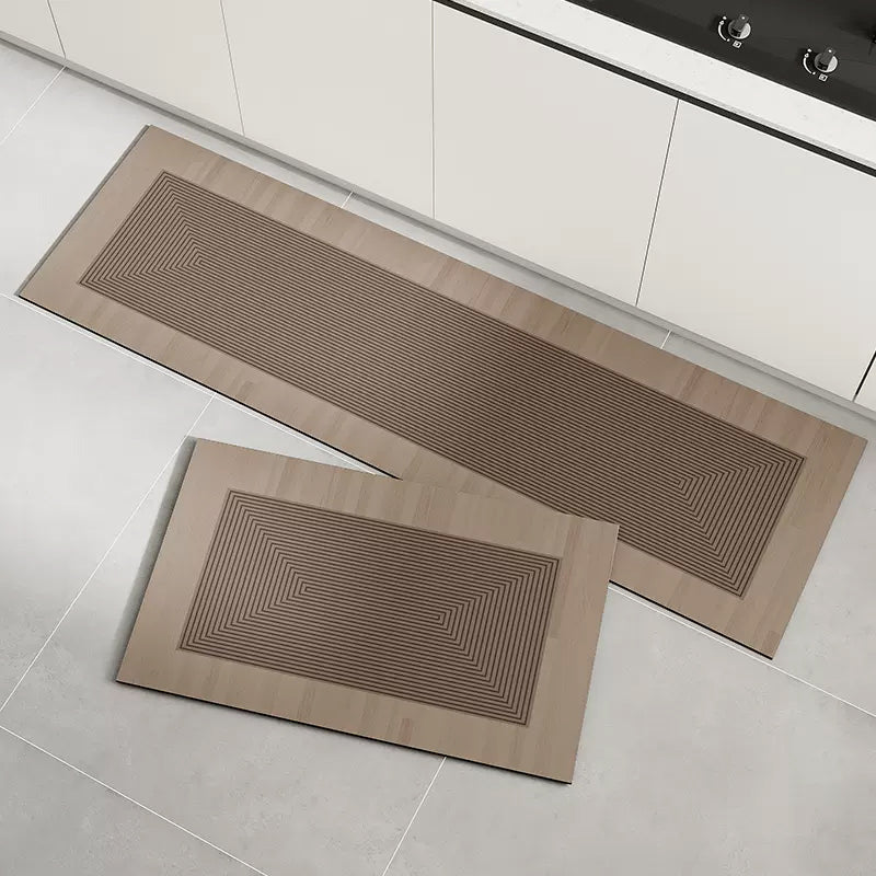 5design natural logo kitchen mat