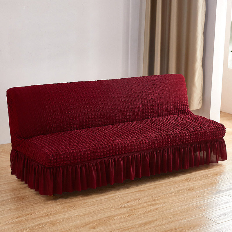 11color chiffon block sofa cover
