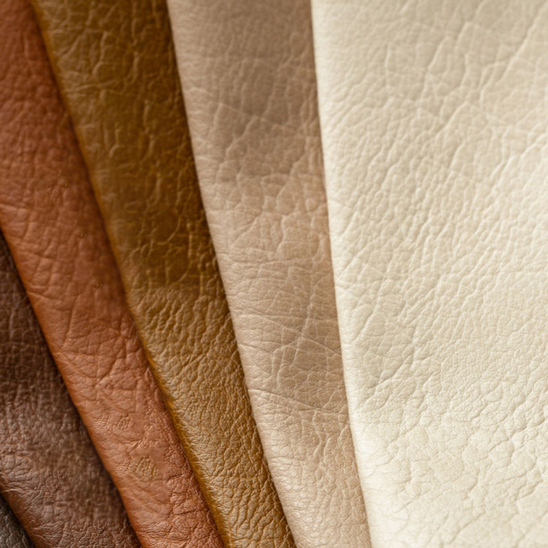 6color natural leather tissue case