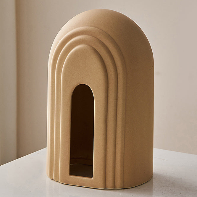 2color ceramic arch tissue case