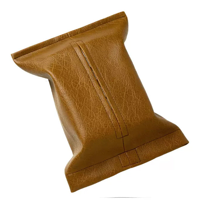 6color natural leather tissue case