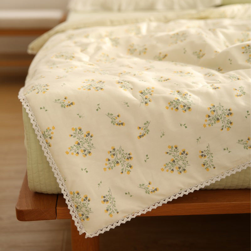 10design summer floral quilt