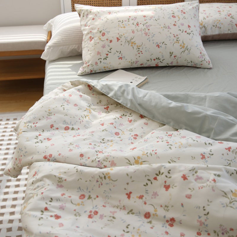 10design summer floral quilt