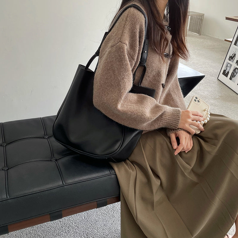 retro 3color round bag