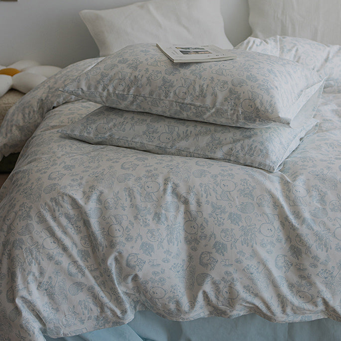 10design natural flower bedlinen set
