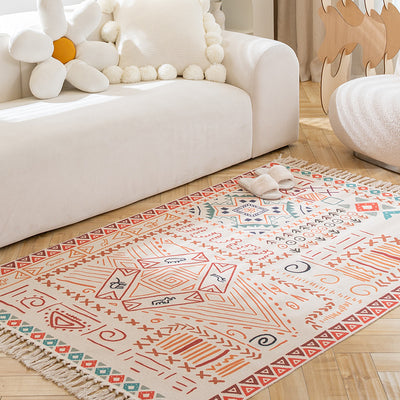 13design ethnic fringe mat