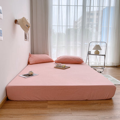 【大人気】19color simple mattress sheet & pillow sheets set