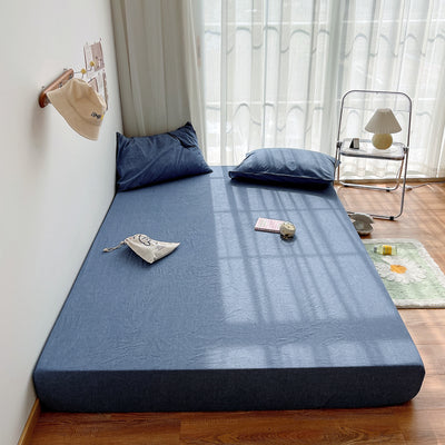 【大人気】19color simple mattress sheet & pillow sheets set