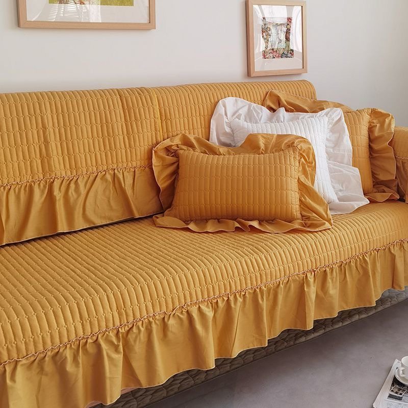 5color cotton frill sofa cover