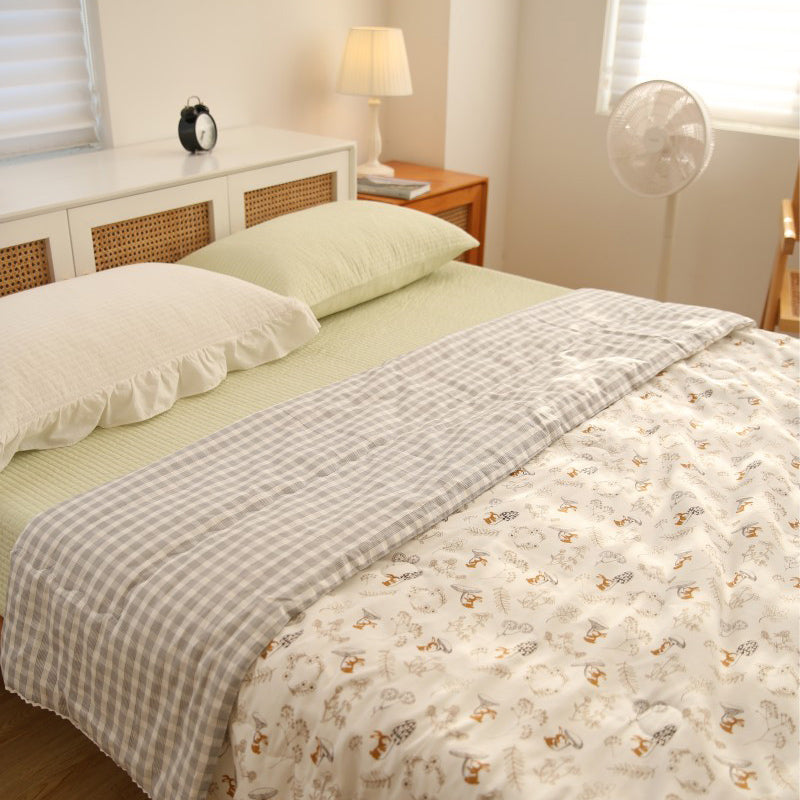 10design summer floral quilt