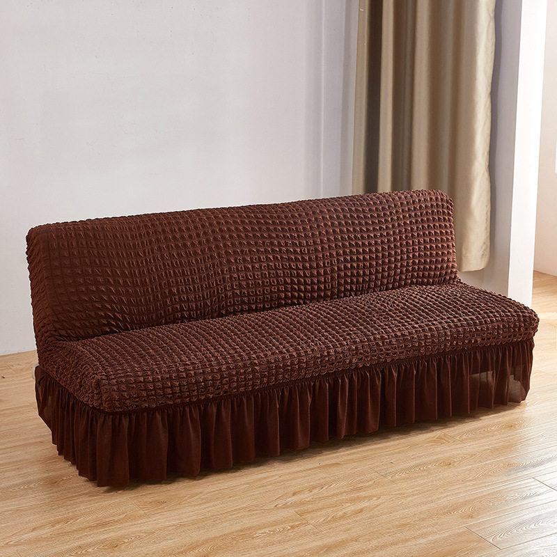 11color chiffon block sofa cover