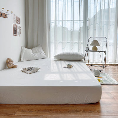 【大人気】19color simple mattress sheet & pillow sheets set