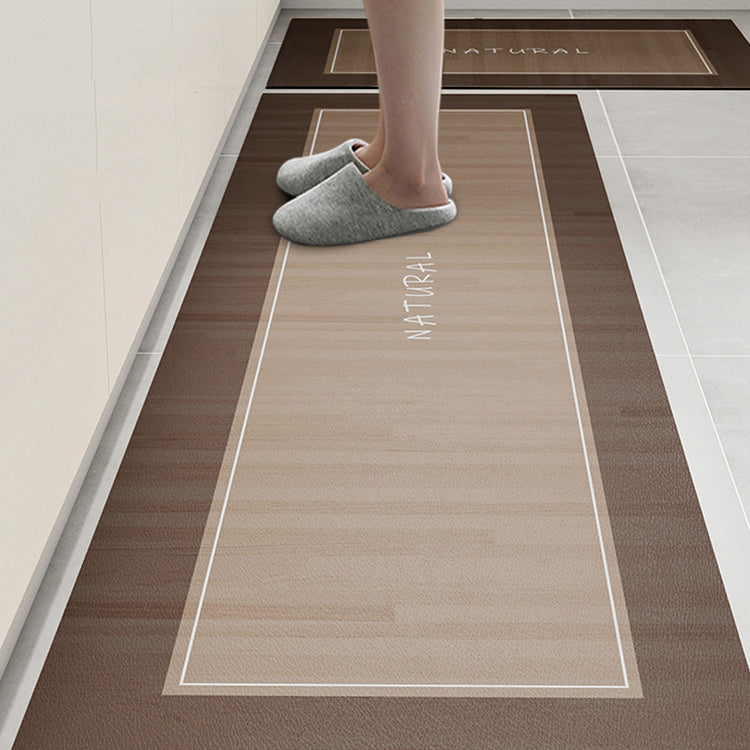5design natural logo kitchen mat