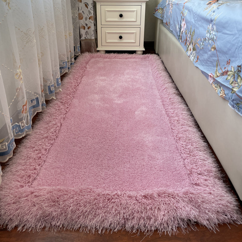 9color frill fringe square carpet