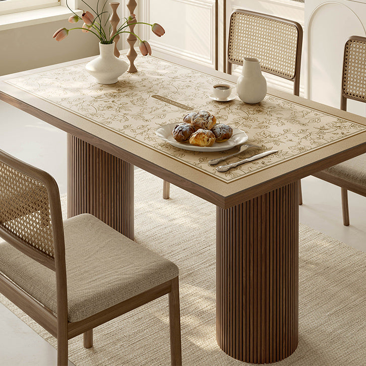serendipity cream table mat