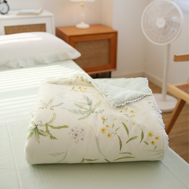10design summer floral quilt