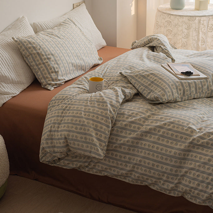 10design natural flower bedlinen set