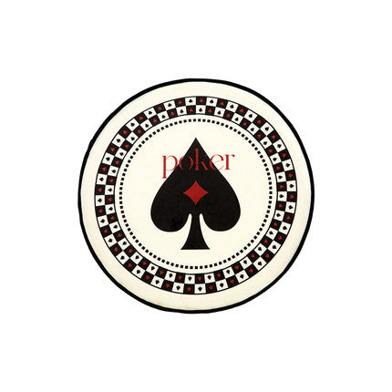 4design poker round cushion