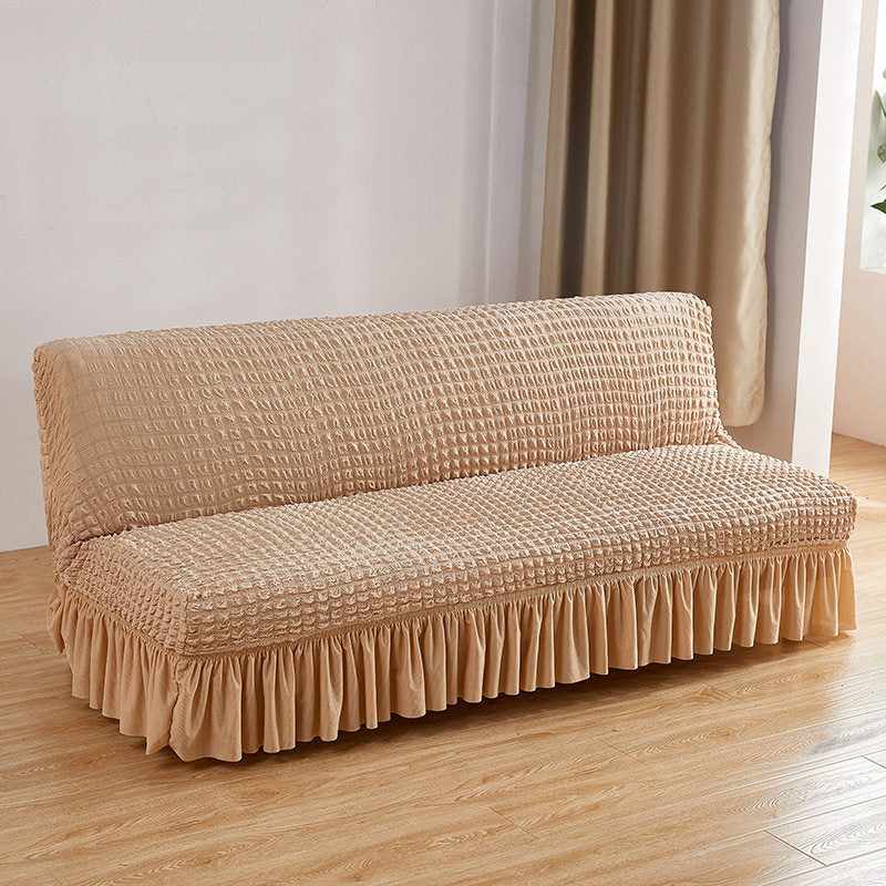 11color chiffon block sofa cover