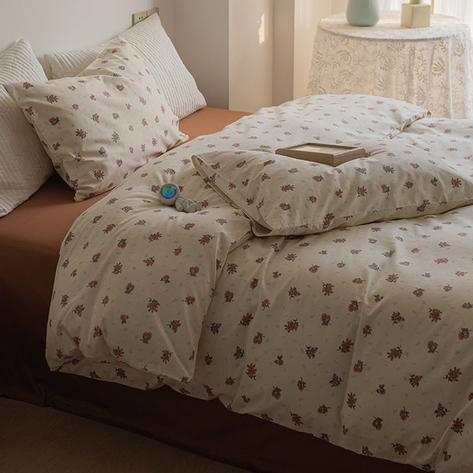 10design natural flower bedlinen set