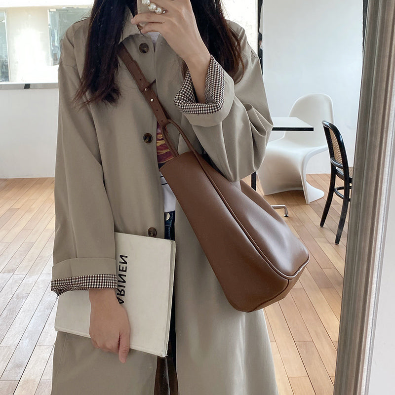 retro 3color round bag