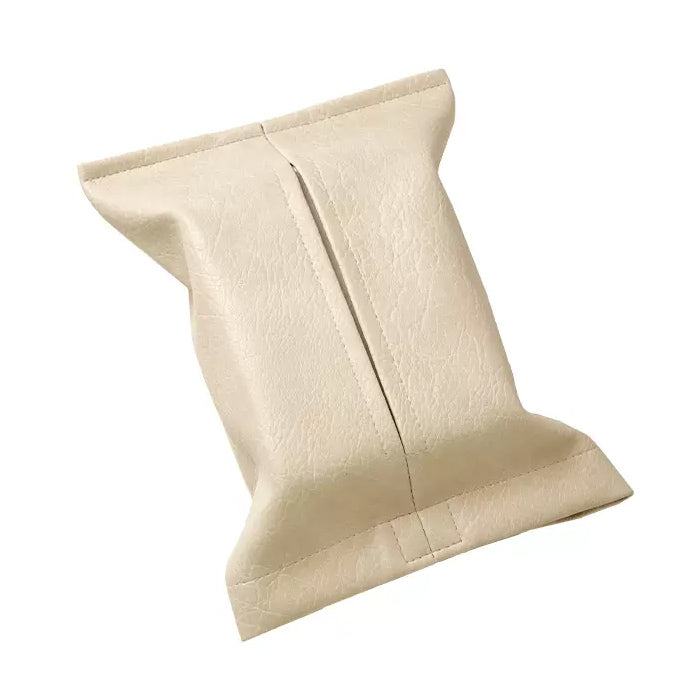 6color natural leather tissue case