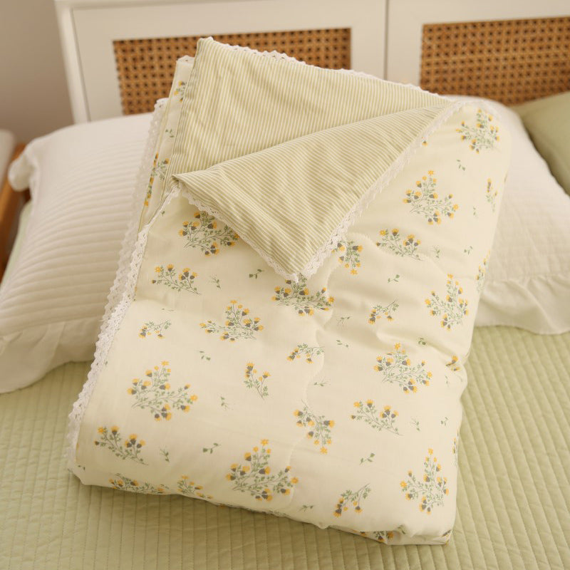 10design summer floral quilt