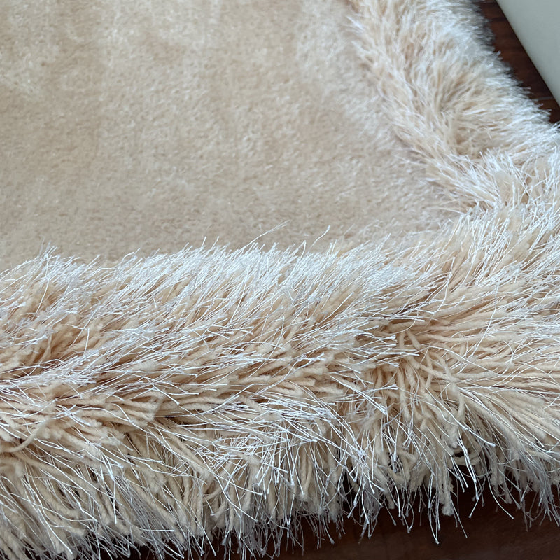 9color frill fringe square carpet