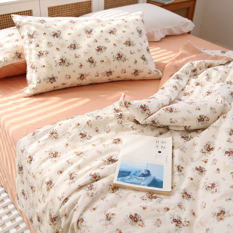 10design summer floral quilt