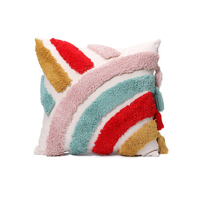 5design mottled colorful cushion