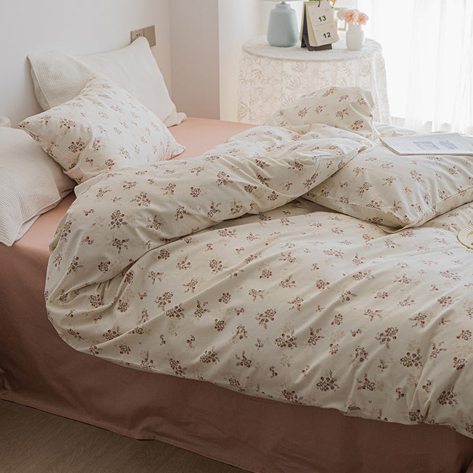 10design natural flower bedlinen set