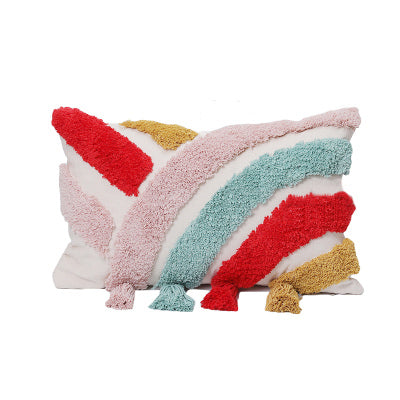 5design mottled colorful cushion