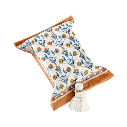 2design orange × blue tissue case