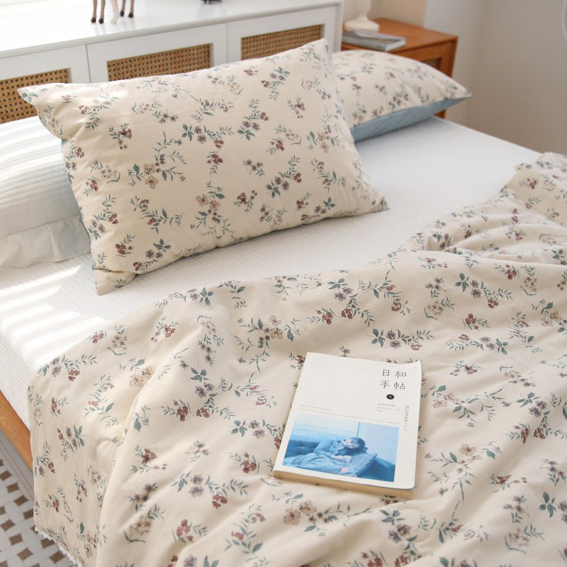 10design summer floral quilt