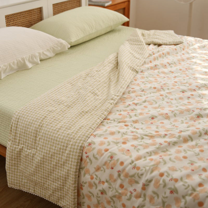 10design summer floral quilt