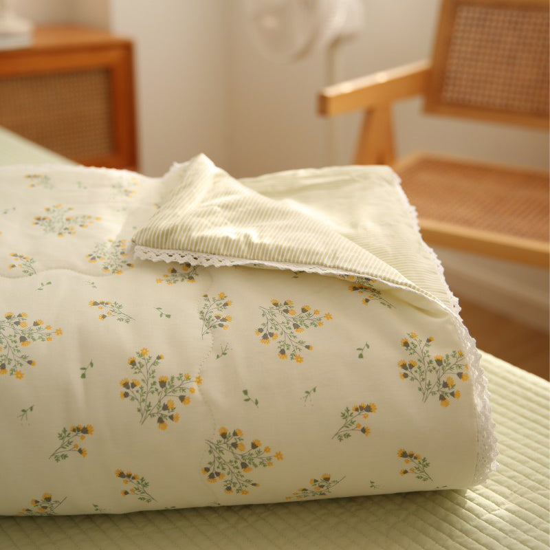 10design summer floral quilt