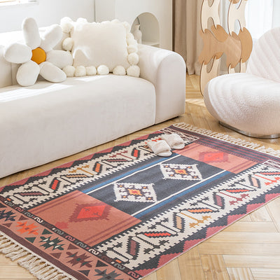 13design ethnic fringe mat