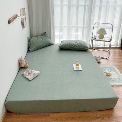 【大人気】19color simple mattress sheet & pillow sheets set