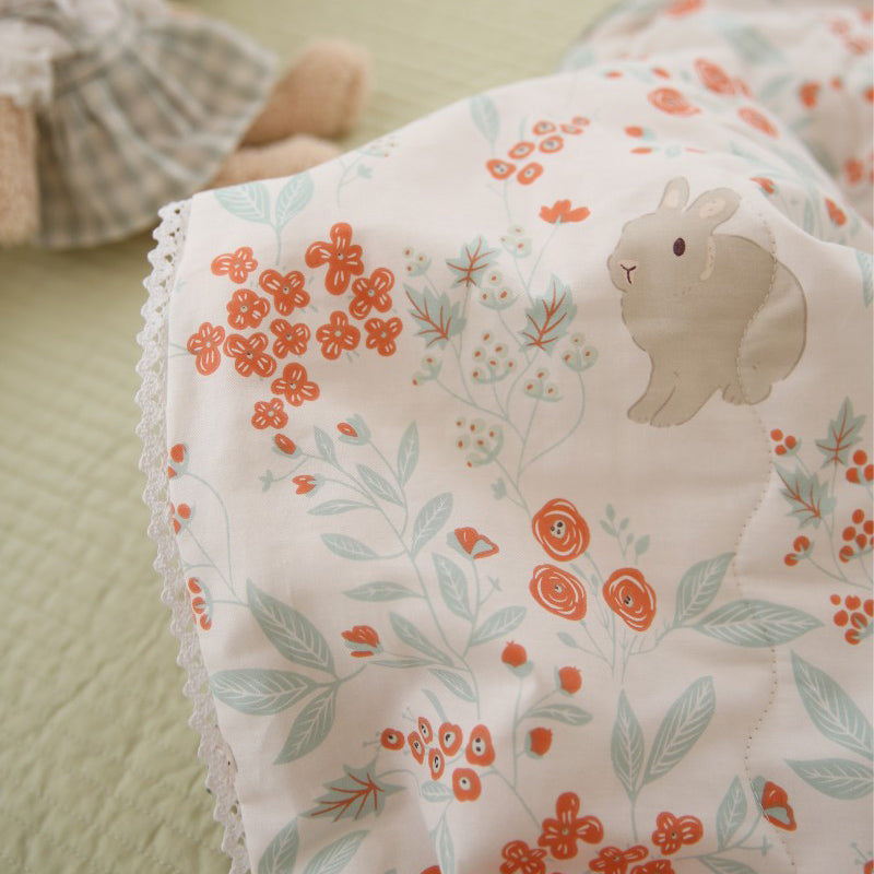 10design summer floral quilt