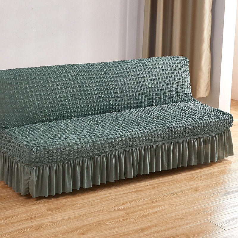 11color chiffon block sofa cover