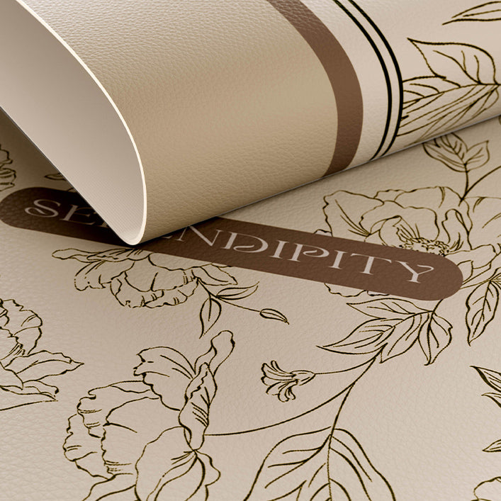 serendipity cream table mat
