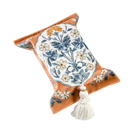 2design orange × blue tissue case